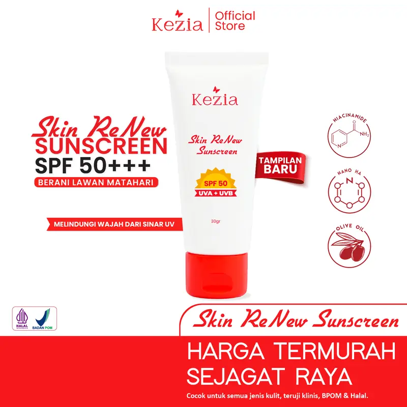 KEZIA Beauty Skin ReNew Sunscreen SPF 50+++ 0