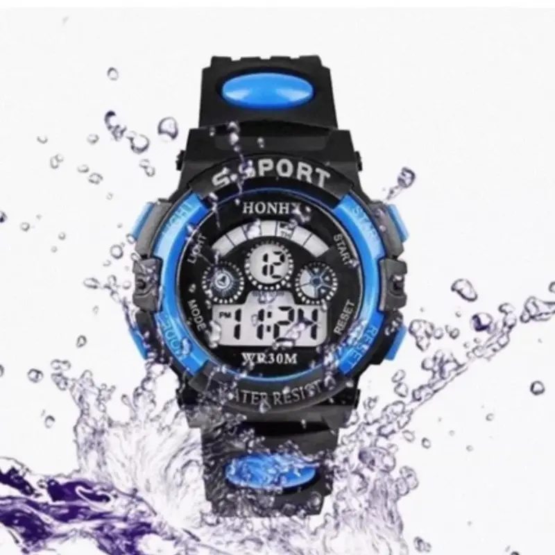 Jam Tangan Anak Laki-Laki Perempuan Keren Model Terbaru Premium Sport Digital LED Anti Air Waterproof Remaja Cewe Cowok ANTI air- Fashion Cewek 3