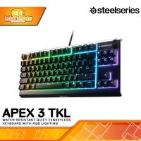 Gambar STEELSERIES APEX 3 TKL Mechanical Whisper-Quiet Switch - Gaming Keyboard dari Techno Computer Bali Kota Denpasar 1 Tokopedia