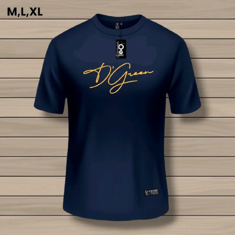 Baju Kaos Pria D'green Size M-XL Lengan Pendek Bahan Katun Combet T-shirt Distro Cowok Keren 1