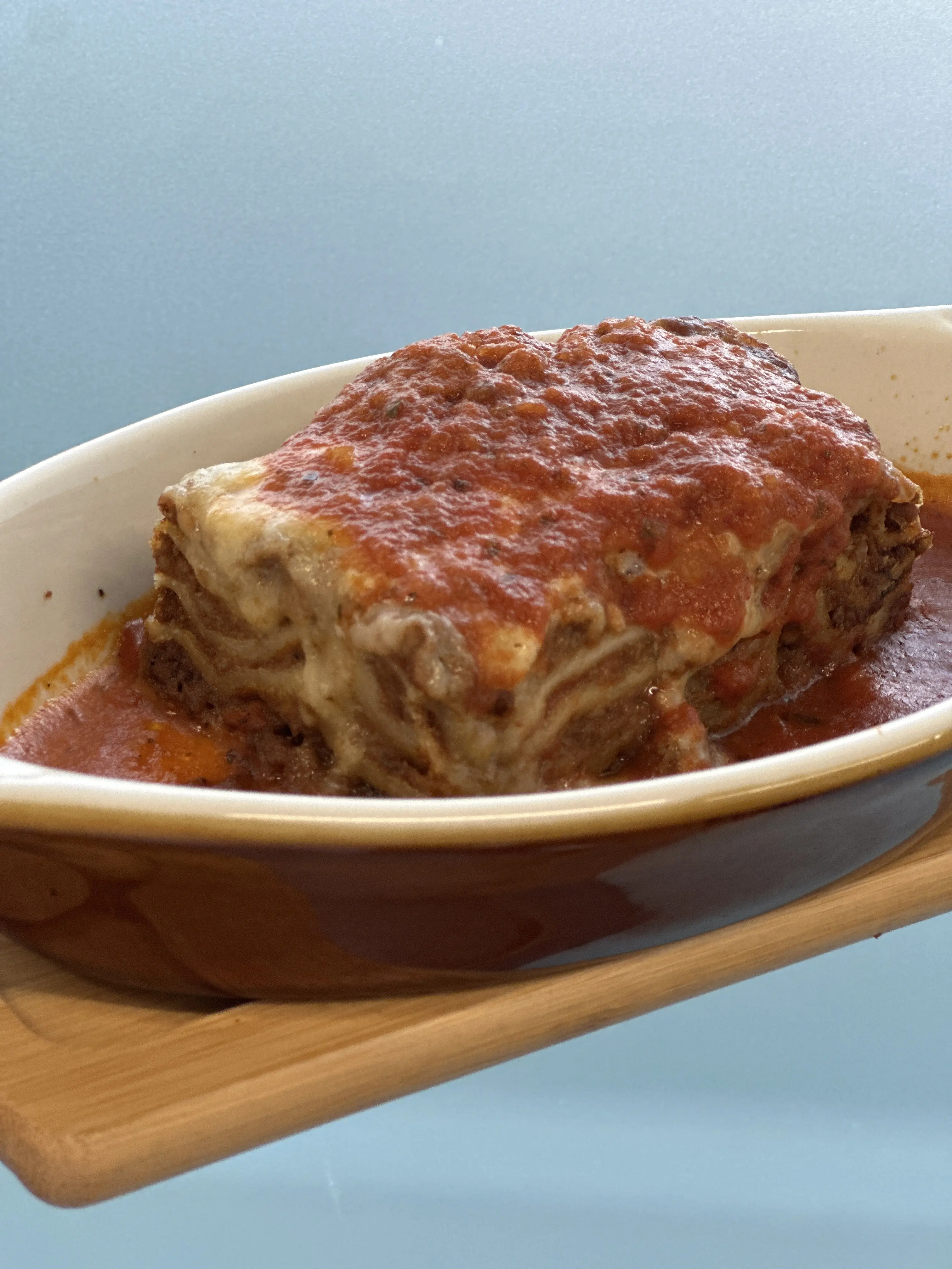 Halal Beef Lasagna 250g Meat, red sauce