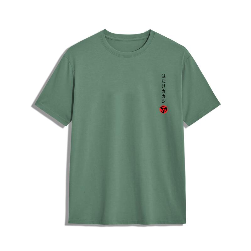 Tshirt Distro pria Motip Font Jepang Naruto - Baju Kaos Pria Wanita - Catton Combad 30s 3