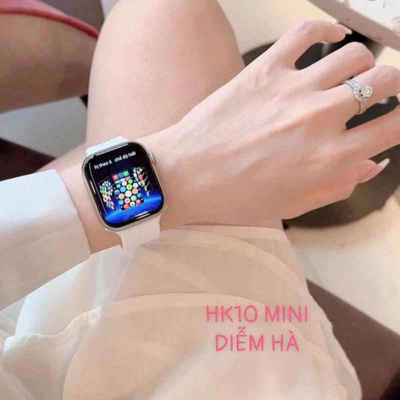 BẢN GIỚI HẠN 2025 SR10 VIỀN NHÁM HK10 MINI SIZE 38/41 Đồng hồ thông minh màn Hình SUPERAMOLED Tải Nhạc Kết Nối Tai nghe, album ảnh,bộ nhớ 5Gb, Đổi hình nền,ghi âm, pin 3 đến 5 ngày Smartwatch
