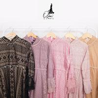 Gambar GAMIS OZIAS BROKAT IMPORT 09618 LD 105 I Gamis Fashion Simpel I Gamis Remaja Mewah - dusty dari Ozias.id Kota Administrasi Jakarta Barat 5 Tokopedia