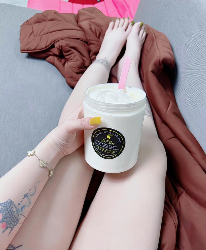 KEM BODY TẨY MẠNH -Không Bết Rít-Bật Tone Sau 7 Ngày - Kem Dưỡng Trắng Toàn Thân tất cả loại da