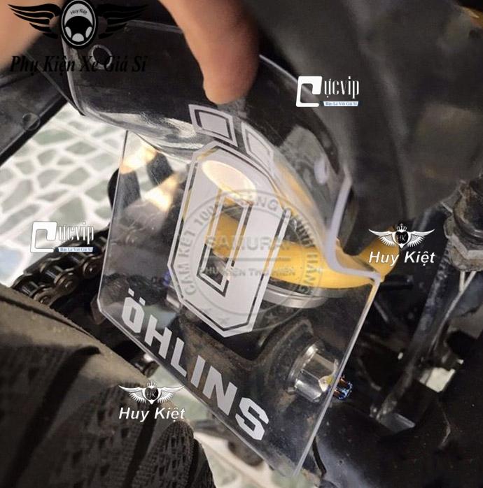   Logo Màu Giao Ngẫu Nhiên  Mica Dẻo Che Phuộc Chắn Bùn Phuộc Sau Gắn Xe Exciter 135 Exciter 150 Exciter155 Winner V1 Winner X V2 V3 Raider Satria Sonic MS5294 