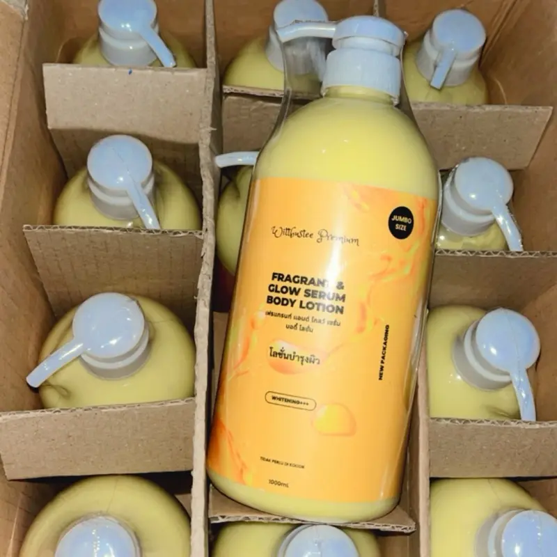1 karton hb thailand 1kg/1.000 ml bpom isi 12 botol