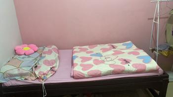 Product Review of Bed Cover Set Sprei Valentine Pink Mix Baby Pink - Ukuran Lengkap from 0**s 0