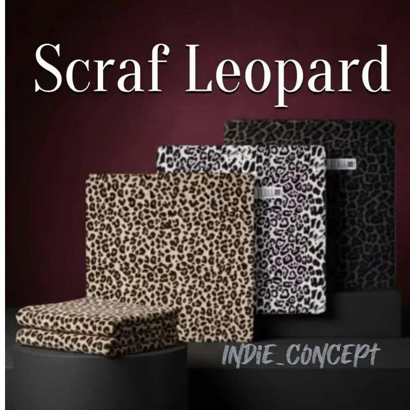 Bandana Leopard | Scraf Bandana Leopard | Scraf Skena | Slayer Leopard | indieconcept