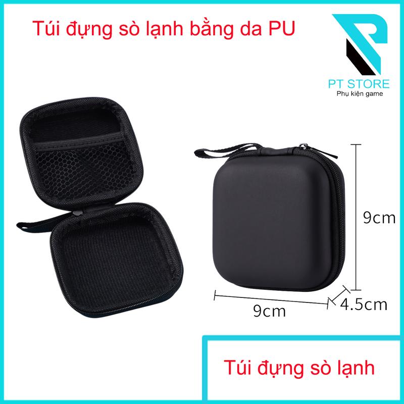 Bao da đựng quat tản nhiệt sò lạnh - Chất liệu da PU chắc chắn sang trọng - Kích thước lớn phù hợp các loại sò lạnh.