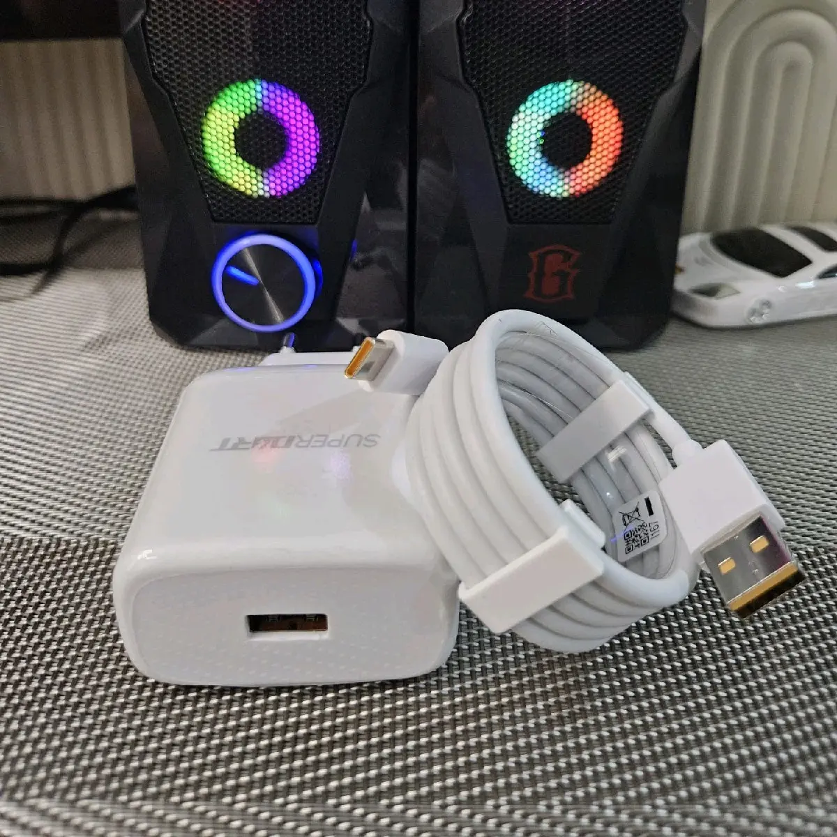 Charger/Casan 65W & 67W SUPERDART Type C| Rme 7 PRO/ 8PRO /X2 PRO/ X50 PRO/ GT / GT NEO 2/ GT MASTER EDITION Adaptor Charger Adapter Kabel