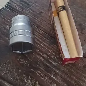 Mata Sok Socket Pendek 1/2 6PT Mata Shock Crv Mata Shock 8mm-32mm Kualitas Tinggi, Kuat Dan Tahan Lama Pengantian Seumur Hidup Mata Sok Impact Alat Perangkat Keras