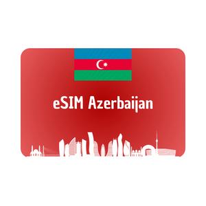 Tarjeta eSIM Azerbaijan Plan Datos para Viajes con Alta Velocidad en Internet y Compartir Internet Hotspot sin Tarifas Ocultas de Roaming Social Buzz