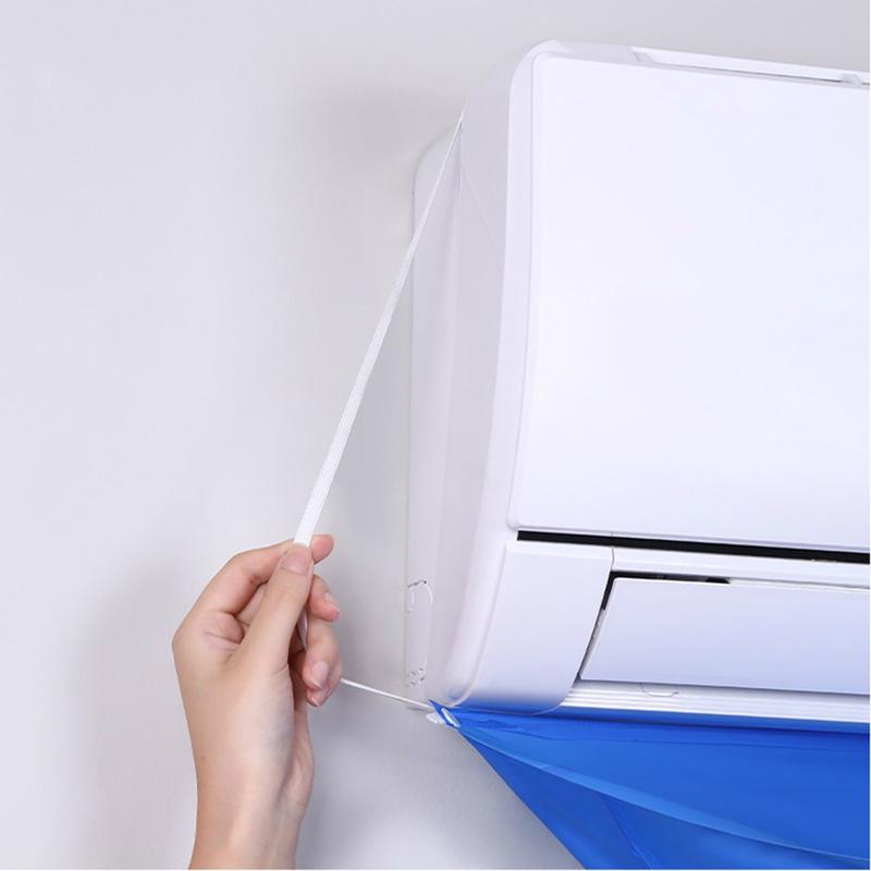 Bộ dụng cụ làm sạch Điều Hòa Không Khí, có bàn chải, túi bảo vệ sạch, cho Điều Hòa Không Khí Treo Tường, thích hợp cho gia đình, khách sạn, máy bay nhiệt hấp thụ, lưu trữ 5