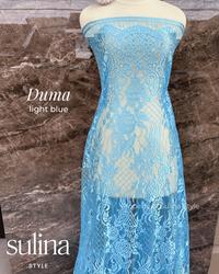 Gambar Sulina Style - Kain Kebaya Semi France Glossy Metallic Lace Duma (Motif Rumah Adat) dari Sulina Style Kota Medan 3 Tokopedia