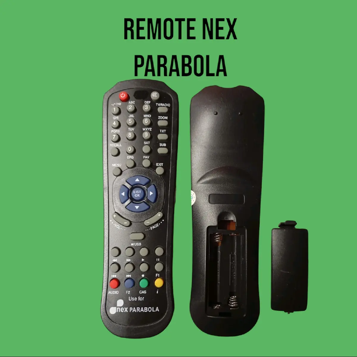 Remote remot Receiver Nex Parabola