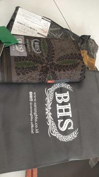 Product Review of sarung BHS infinity batik hitam/hijau/merah/coklat/putih/hijau lumut from a**" 2