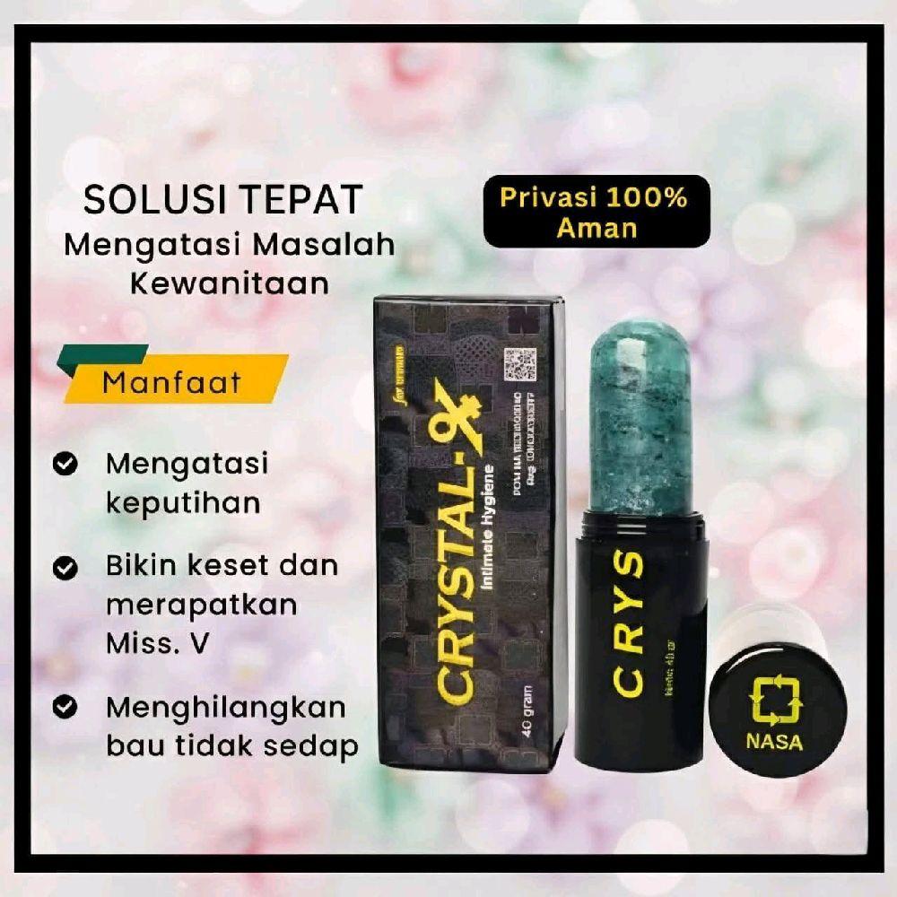 Crystal-X Perawatan Kewanitaan Solusi Tepat Mengatasi Keputihan Membuat Keset dan Merapatkan Miss V Privasi 100% Aman