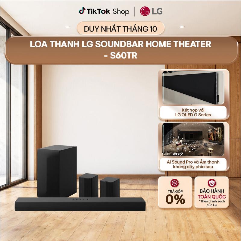 Loa thanh LG Soundbar Home Theater S60TR