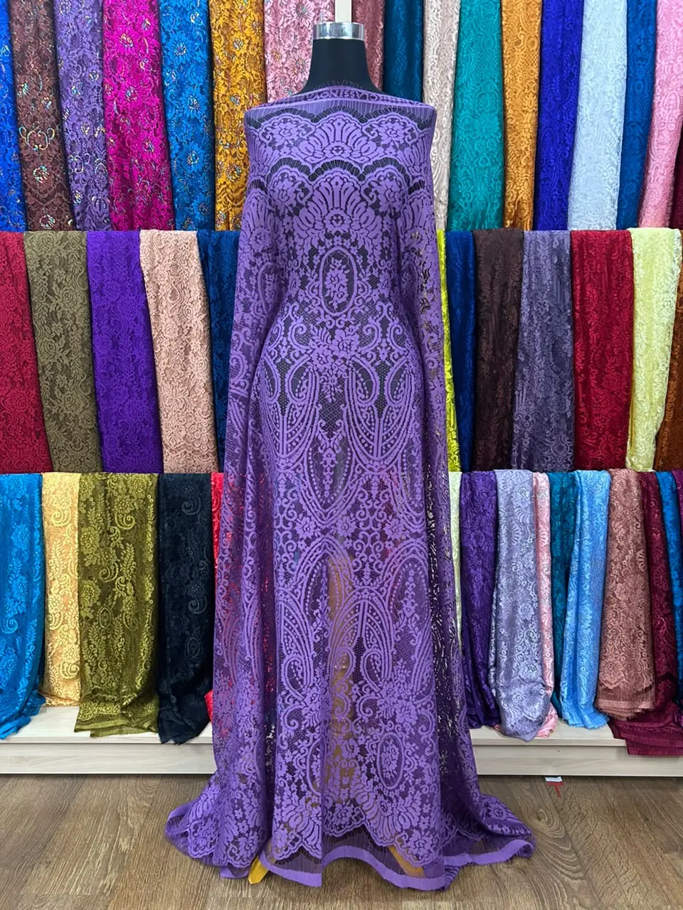 A-25 Kebaya Semi Prancis Cotton Nylon "VALENCIA" KELVIN TEKSTIL