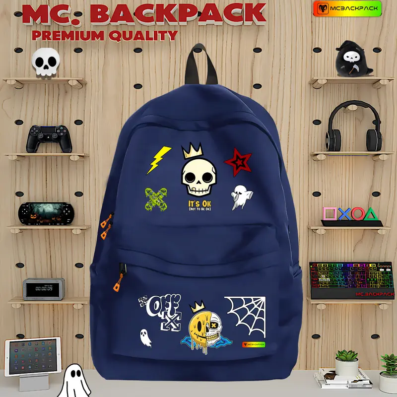 tas sekolah cewek cowok keren Anak dan Dewasa model Kekinian Tas Ransel McBackpack 3
