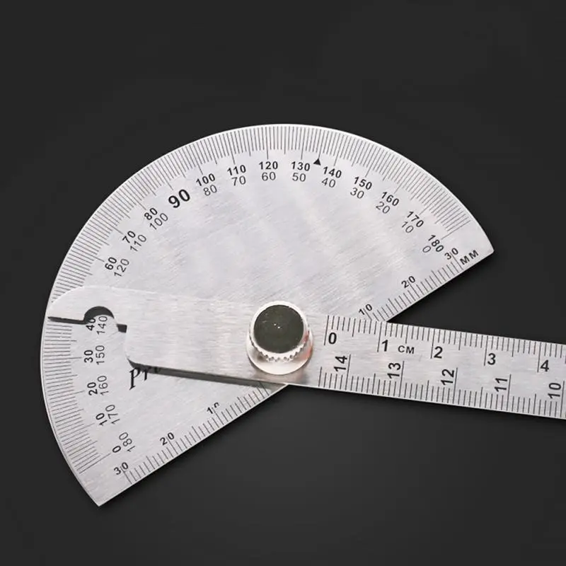 Penggaris Jangka Ruler 180 Derajat 14.5cm / Mistar Pengukur Sudut Kemiringan 4