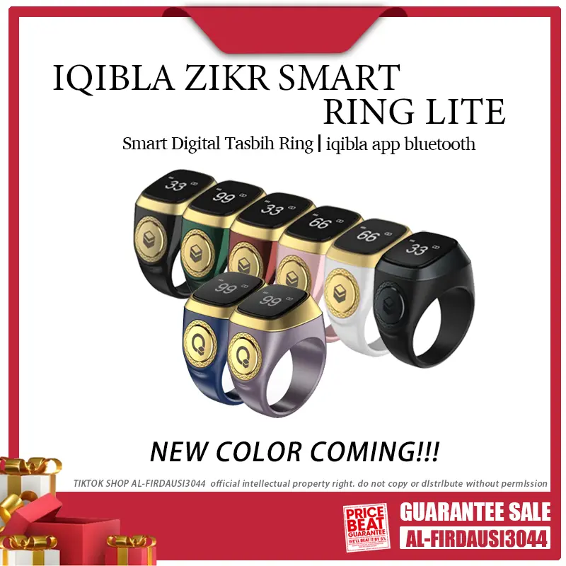 Local Seller Original Umeox Zikr Ring DIGITAL TASBIH ( PENGHANTARAN 24 JAM )