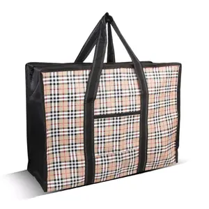 Tas Multifungsi Tas Mudik Tas Serbaguna Tas Pakaian Model Dompet/Saku Ukuran M/L Travel Wanita Pria Hitam