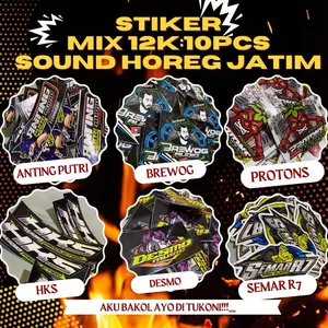 STIKER MIX SOUND HOREG JATIM