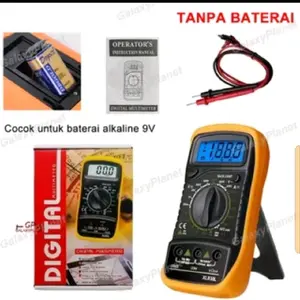 GalaxyPlanet Mesin Alat Cek Arus Digital XL30K Cocok untuk Baterai Alkaline 9V
