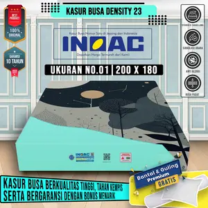 [200X180] Kasur Busa INOAC Padat & Kenyal EON D23 Bergaransi 10 Tahun Busa Tahan Kempis Dan Tahan Lama