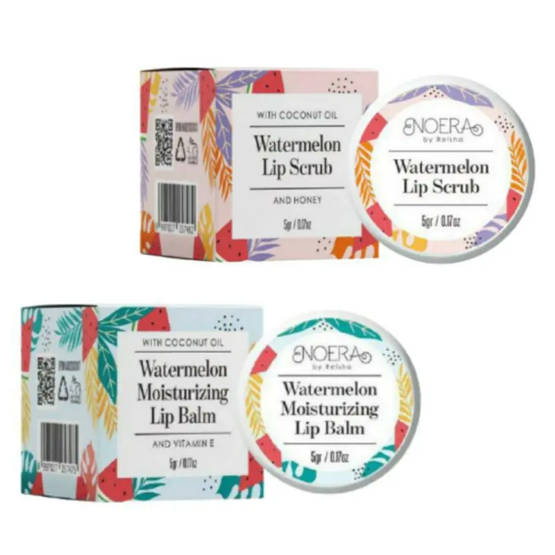 Noera Watermelon Moisturizing Lip Blam & Lip Scrub