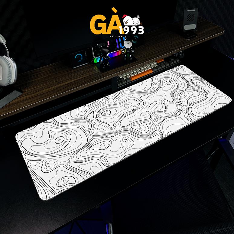 Lót Chuột Phím Tắt Văn Phòng Cỡ Lớn 80x30 cm dày 3mm Tấm Lót Chuột Bo Viền Chắc Chắn Phù Hợp Văn Phòng & Gaming Mẫu Anime Lót Laptop Tam Lot Chuot - GA1993SHOP