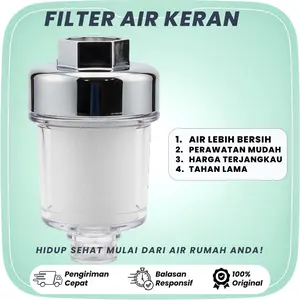 Water Filter Purifier 7 Layer Penyaring Keran Air | Keran air Jernih Portable | Filter Air Wastafel | Penyaring Air Bersih Rumah Tangga | Filter Kran Wastafel