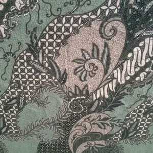 Kain Batik Sage Green Katun Bridemaids Motif Fashion Kate Sagegreen Hijau