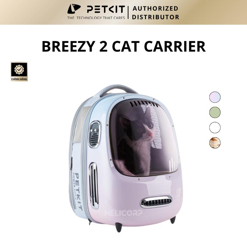 Balo Cho Thú Cưng, Balo Cho Mèo Phi Hành Gia Cao Cấp Petkit Breezy 2026