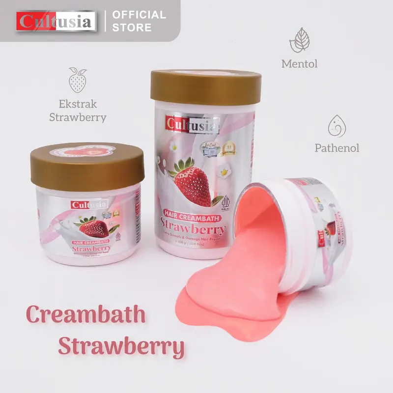 Cultusia Creambath Strawberry 250ml 7