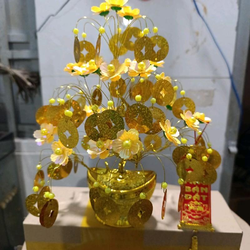  cây phát tài cành vàng lá ngọc Đồ trang trí Đồ trang trí Nhiều màu sắc Decor Decor Phòng 