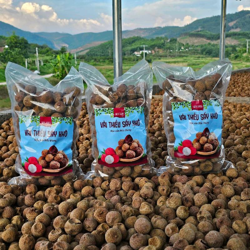 3kg Vải Thiều Sấy Khô Đặc Sản  Bắc Giang