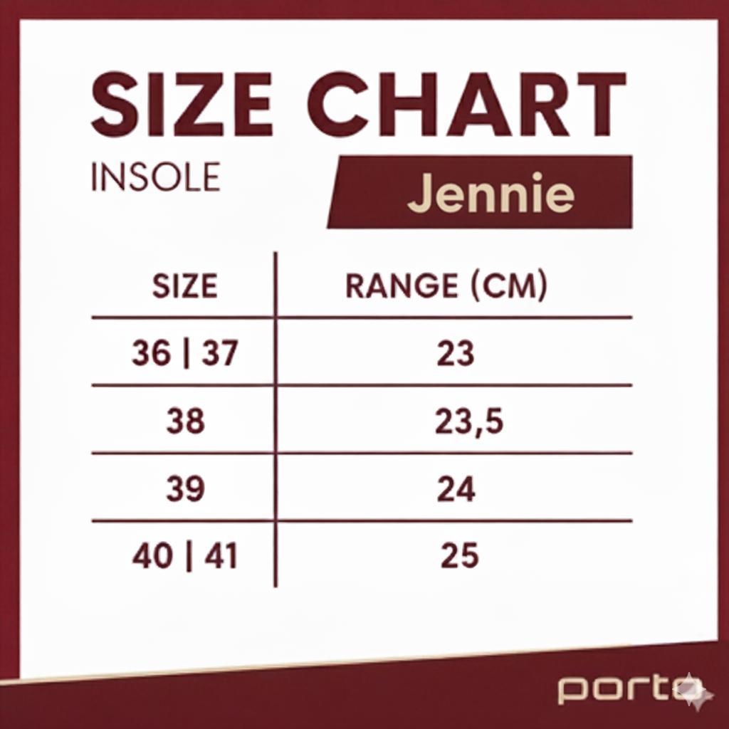 Sepatu Wanita Elegan Porto Jennie  – Model Wedges Cantik, Ringan & Stylish Shoes Sendal Kerja