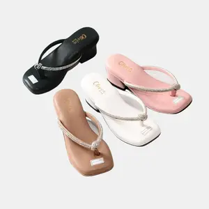 BROWNBELLS - Sandal Jepit Anak Permata Hak Tahu 3 cm - ALMA KIDS