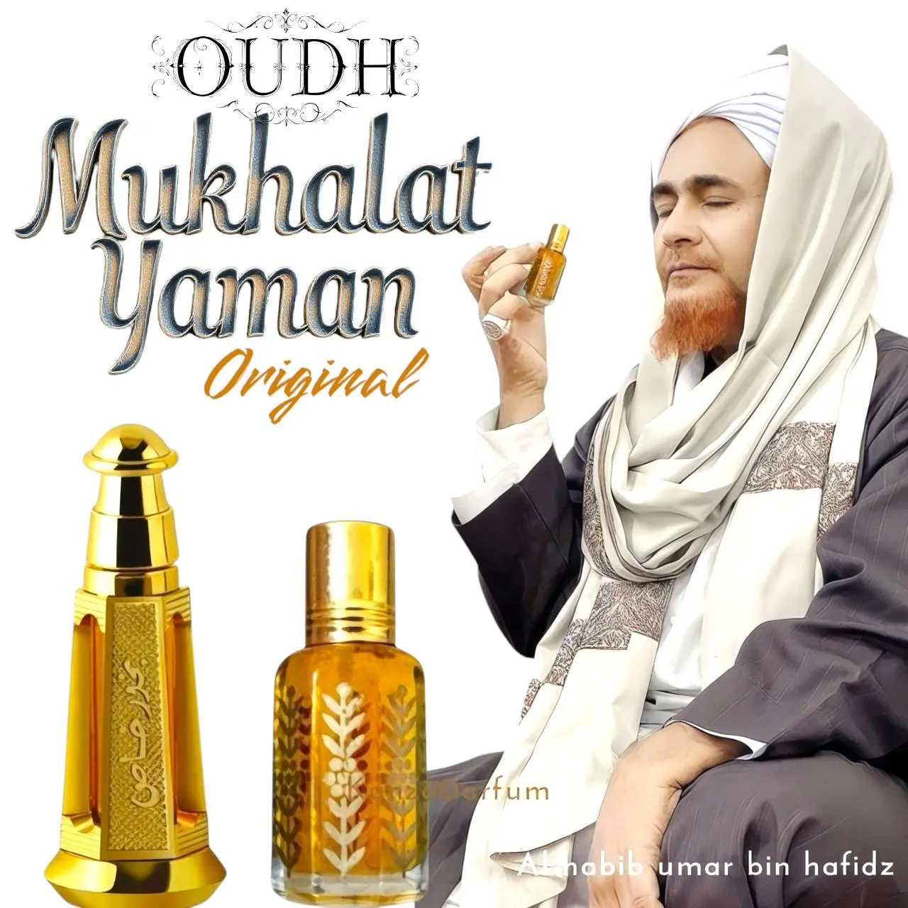 Parfum  wangi habib BPOM/minyak Wangi habib mukhalat yaman Asli wangi tahan lama/parfum habib non alkohol/parfum habib umar al hafizd/minyak wangi non alkohol/parfum pria tahan lama/parfum sholat pria non alkohol tahan lama Lembut Perfume Wanginya