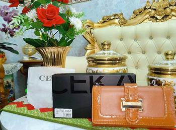 Product Review of CEKA Dompet Wanita Serbaguna Panjang Dompet Croco Kulit Dompet Kartu Terbaru - Lindex Long Wallet from T**s ** 0