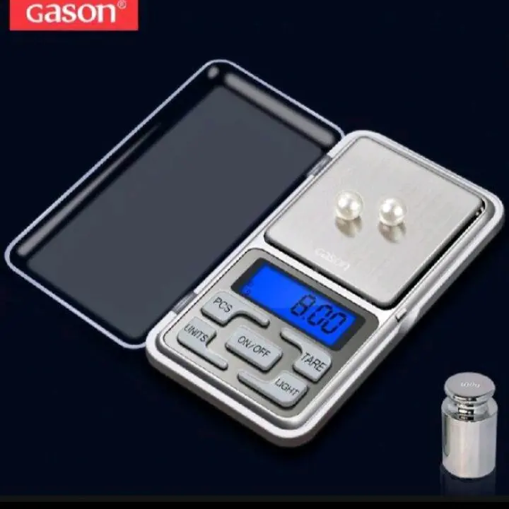 Timbangan Digital Dapur Emas Mini Pocket Digital Kapasitas 0.1g/500g 0.01gr/200gram