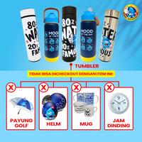 Gambar Tumbler Botol Minum Hot Cool Stainless 500ml / Water Famous / Biru Ori - Putih dari Air Minum Biru Kota Surabaya 5 Tokopedia