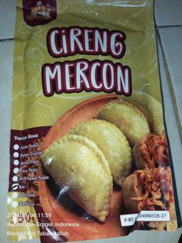 Product Review of 1 Pack Cireng Mercon Umafood Isi Ayam Suwir Pedas / Jando Pedas / Usus Pedas / Ati Pedas / Keju from m**4 3
