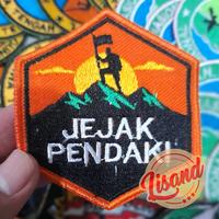 Gambar Patch Emblem Bordir Gunung Jejak Pendaki Indonesia - Jejak Pendaki dari Lisand Kota Bogor 2 Tokopedia
