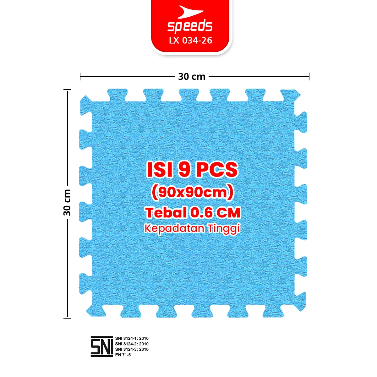 -26 BIRU 30x30x0.6cm