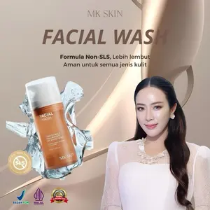Facial Wash MK SKIN Non SLS Gentle Formula Lembut Aman untuk Semua Jenis Kulit