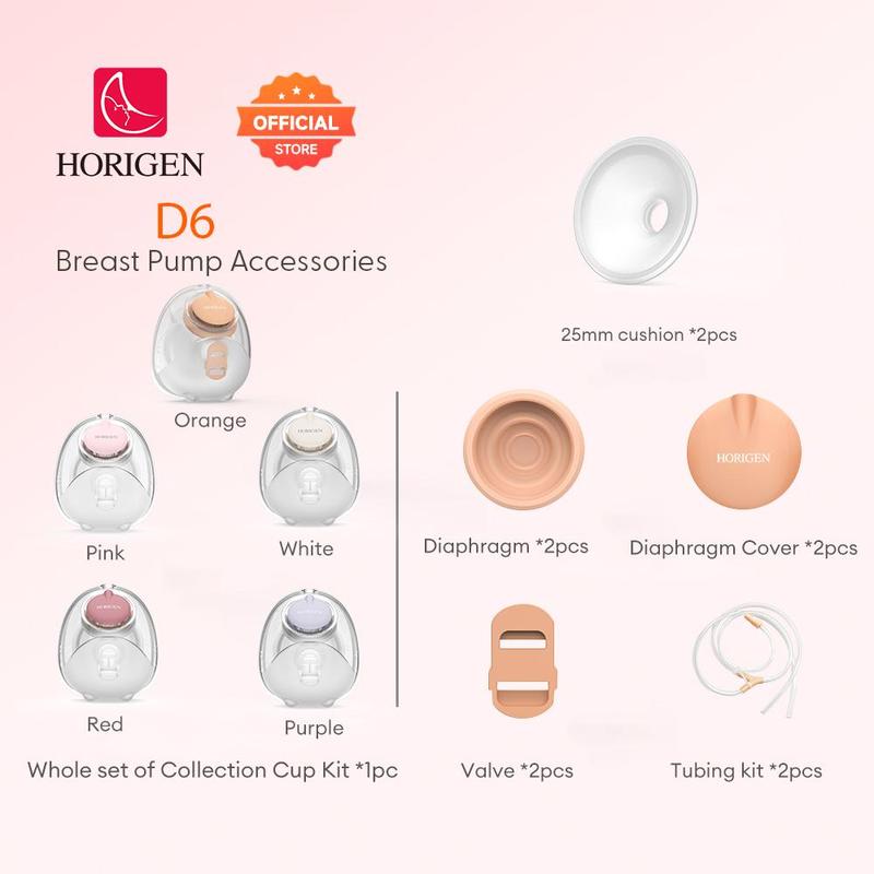 Horigen Decent Go D6 aksesori pam susu elektrik yang layak, Kit ...